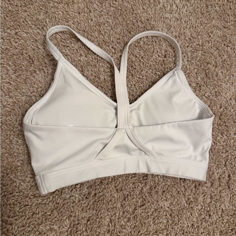 Gymshark Strappy Sports Bra - XS - White - Picture 2 of 3